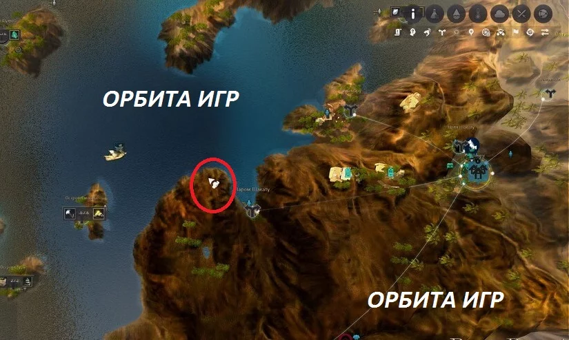 Западный вход в пролив Халлам карта