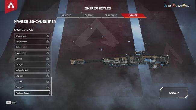 Apex Legends Kraber .50-Cal Sniper
