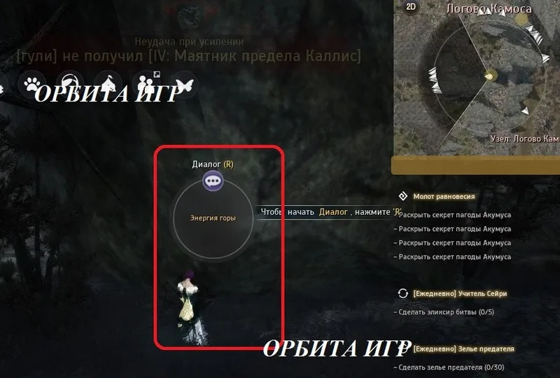 энергия горы
