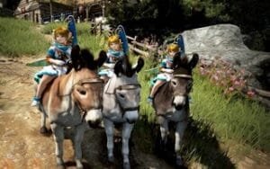 BDO шай на осликах