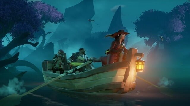 Sea of Thieves лодка