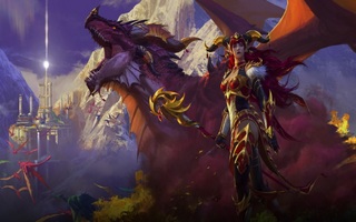 World of Warcraft дракон