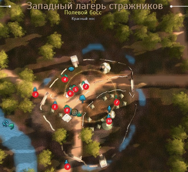 Офицеры Западного лагеря