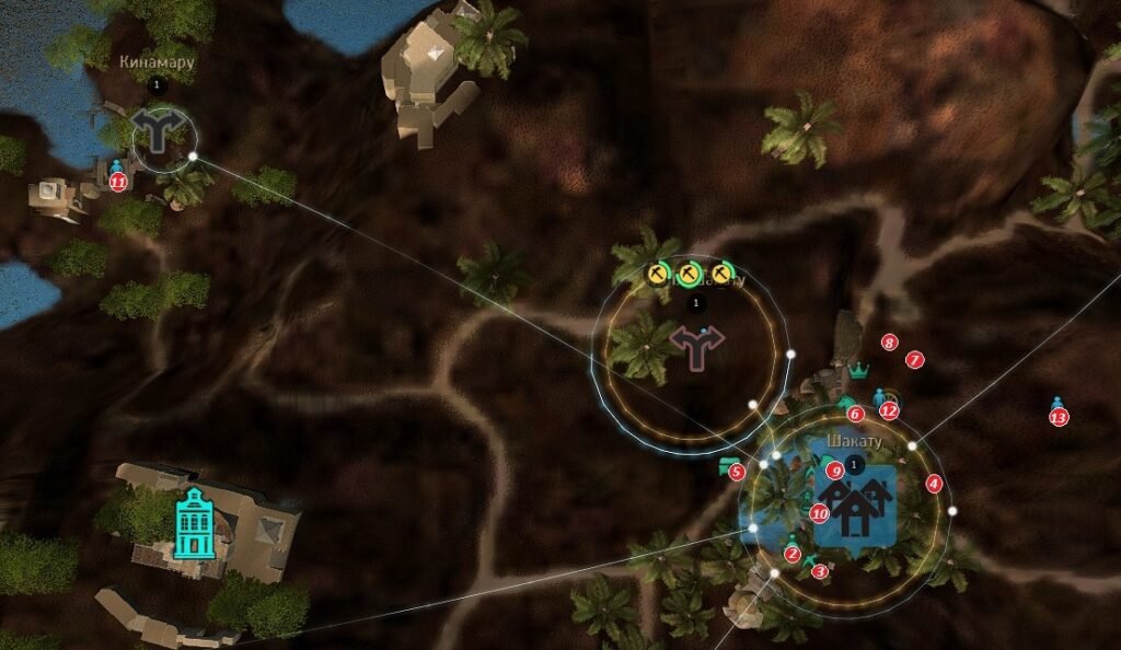 Жители владений Шакату